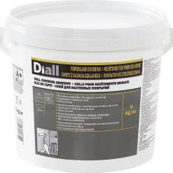 Colle toile de verre Diall 5kg Blanc