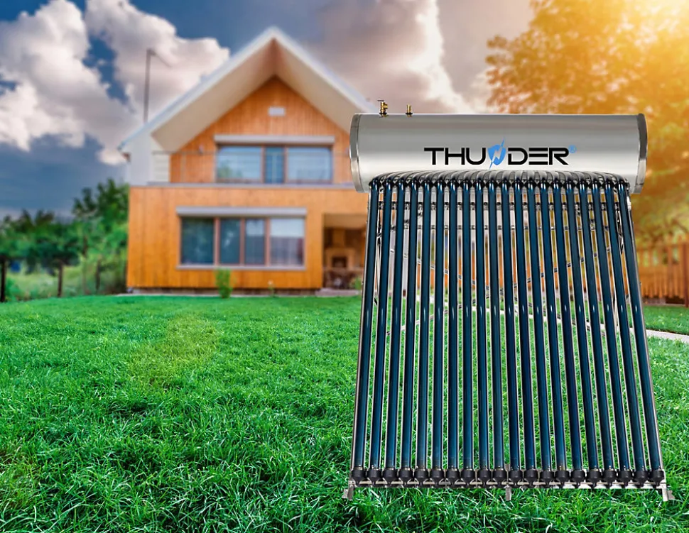 Collecteur pressurisé avec réservoir Thunder 200L 1 pièce.