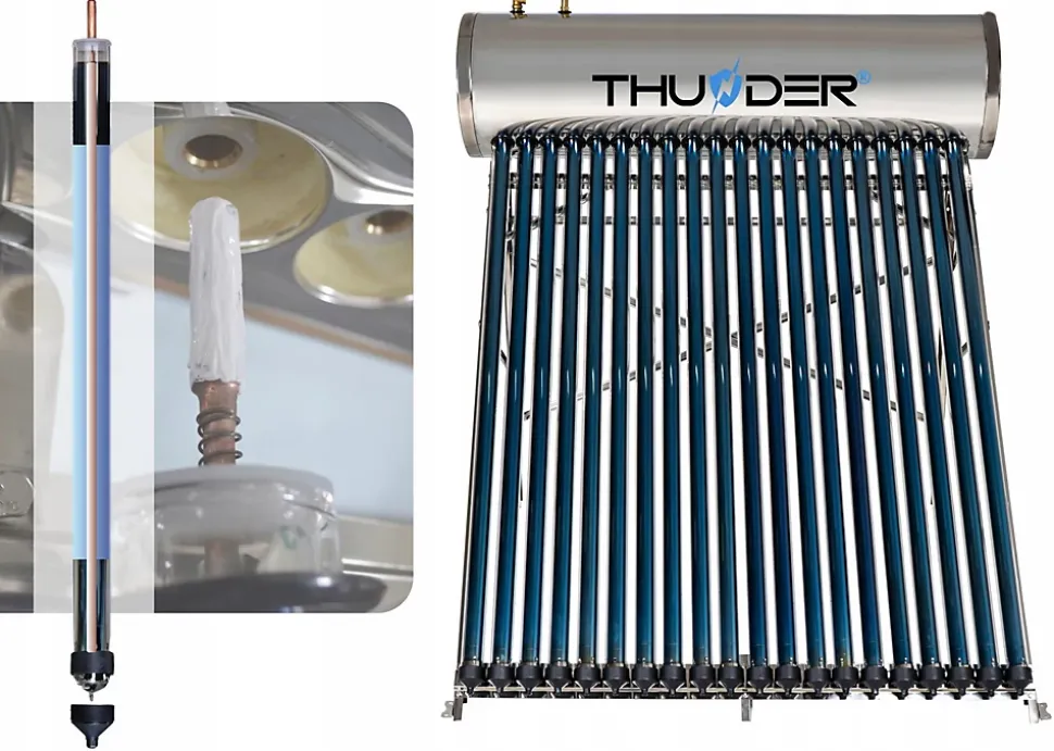 Collecteur pressurisé avec réservoir Thunder 200L 1 pièce.