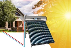 Collecteur pressurisé avec réservoir Thunder 200L 1 pièce.