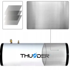 Collecteur pressurisé Thunder avec réservoir 100L 1 pièce.