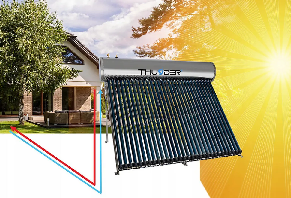 Collecteur pressurisé Thunder avec réservoir 300L 1 pièce.