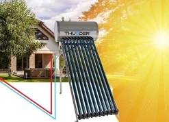 Collecteur pressurisé Thunder avec réservoir 100L 1 pièce.