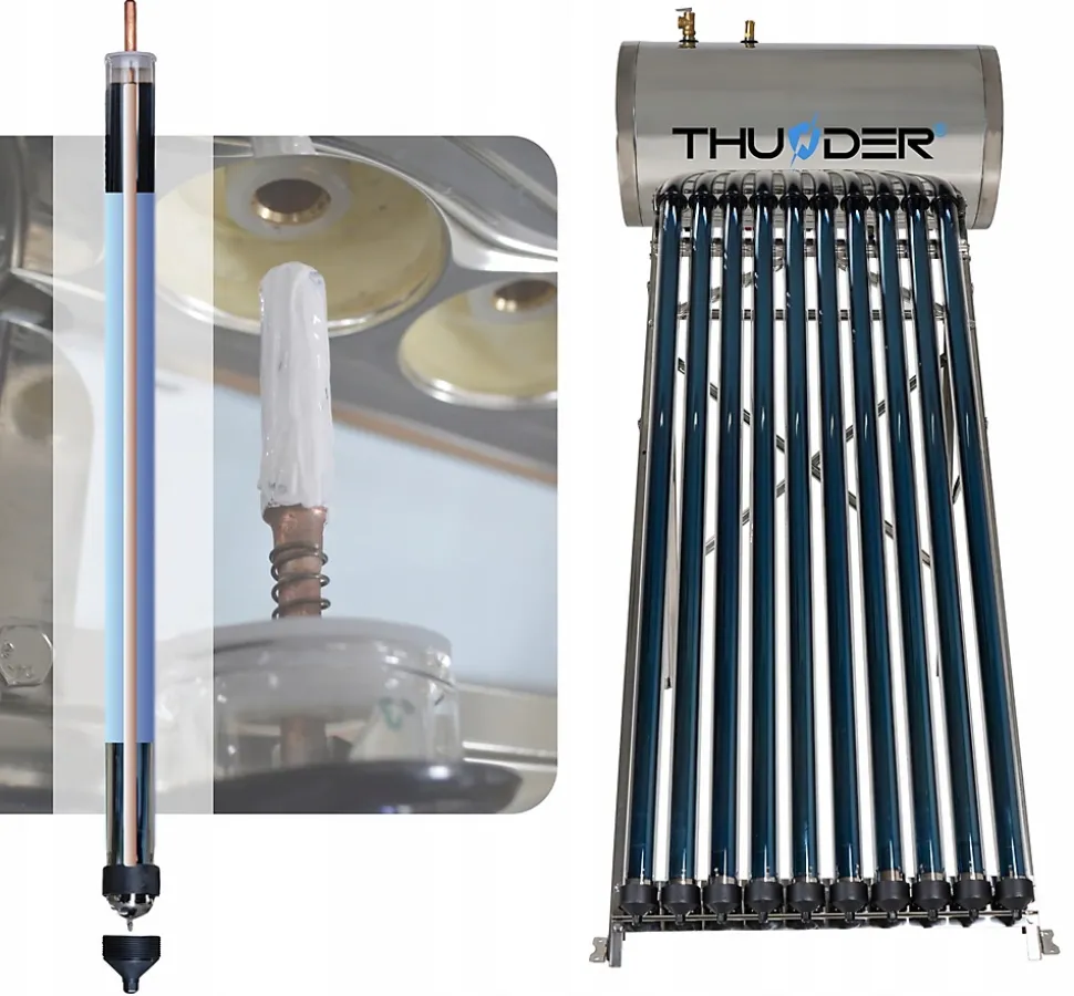 Collecteur pressurisé Thunder avec réservoir 100L 1 pièce.