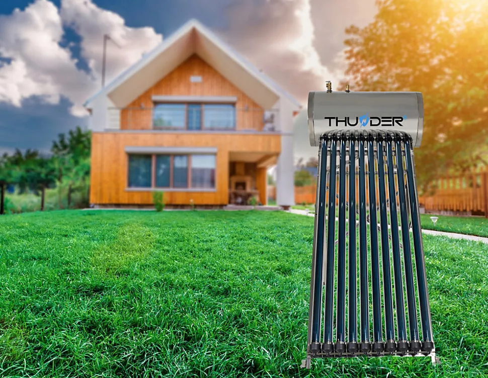 Collecteur pressurisé Thunder avec réservoir 100L 1 pièce.
