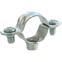 Collier de fixation simple pour tube cuivre Ø10 mm, lot de 2