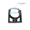 Colliers PVC de fixation à clip PP fermé PVC 50mm (Lot de 5) Fixation Industrielle tuyaux
