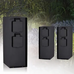Colonne de prises Rio Quadruple IP44 Anthracite