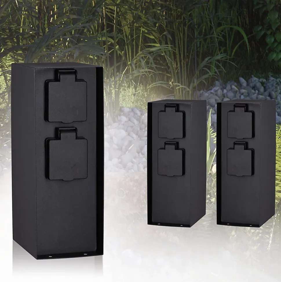 Colonne de prises Rio Quadruple IP44 Anthracite