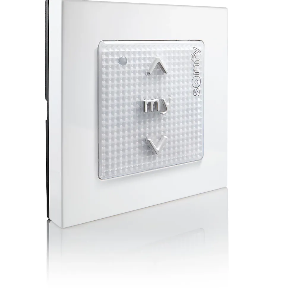 Commande murale sans fil Pure 1 canal Somfy