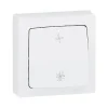 Commande pour VMC en saillie Legrand blanc 10A