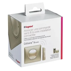 Commande sans fil Céliane with Netatmo pour éclairage ou prise connectée ou micromodule titane