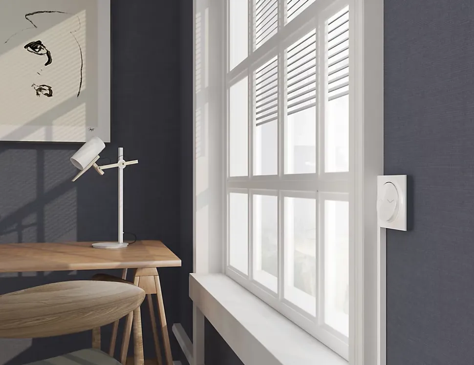 Commande volet roulant Fontini Neo Evo blanc