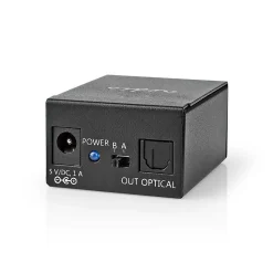 Commutateur audio Toslink 2 Ports NEDIS