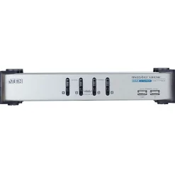 Commutateur KVM DVI 4 ordinateurs ATEN