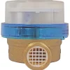 Compteur d'eau jet unique eau froide calibre 15 mâle/ mâle 20/27 laiton Somatherm for you