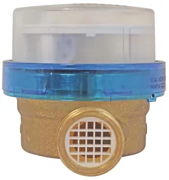 Compteur d'eau jet unique eau froide calibre 15 mâle/ mâle 20/27 laiton Somatherm for you