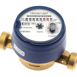 Compteur divisionnaire pour télérelevage - Modèle eau froide - DN 15 - 3/4' Mâle Mâle