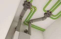 Conduit isolé - Longueur : 1.00 m - Diamètre : 160