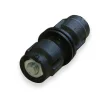 Connecteur 180° profilé rond et tube rond Diall 16 mm