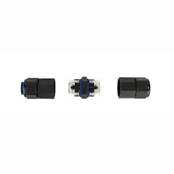 Connecteur de câble étanche IP68 3 fils noir