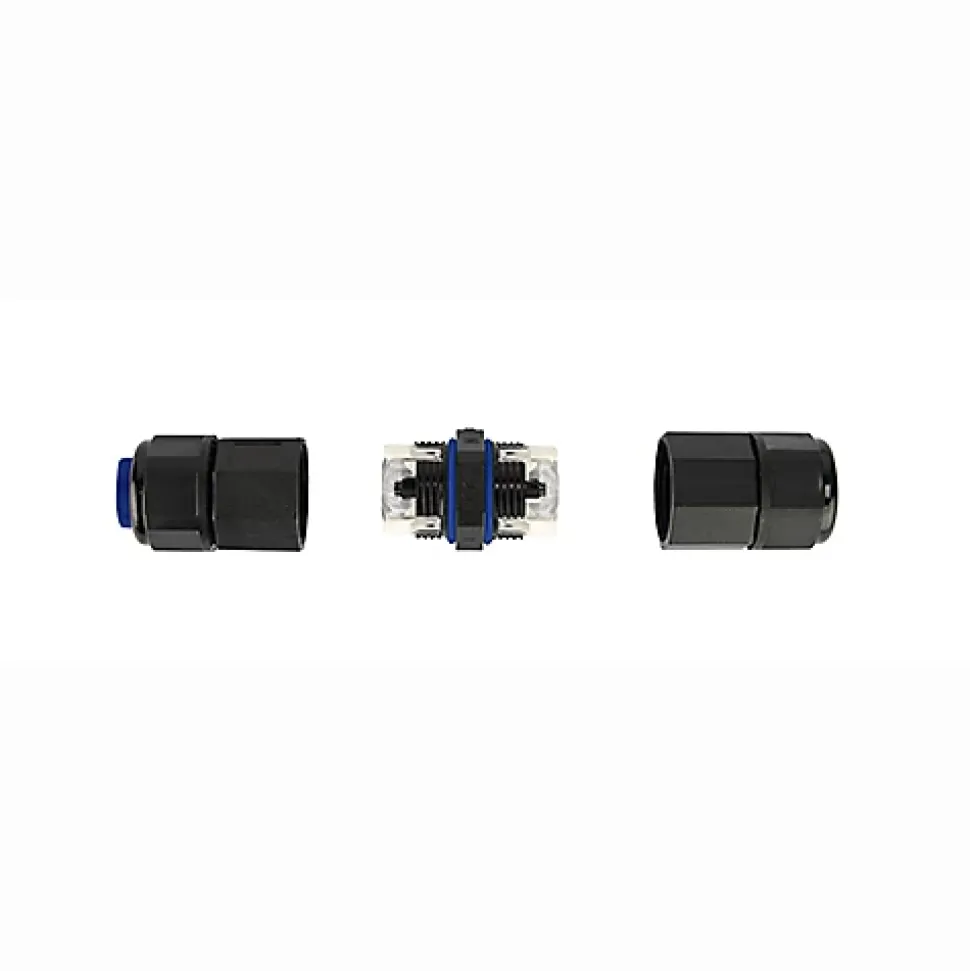 Connecteur de câble étanche IP68 3 fils noir