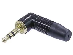 Connecteur Jack 3.5mm stéréo coudé NEUTRIK