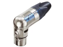 Connecteur XLR 3 points femelle coudé NEUTRIK