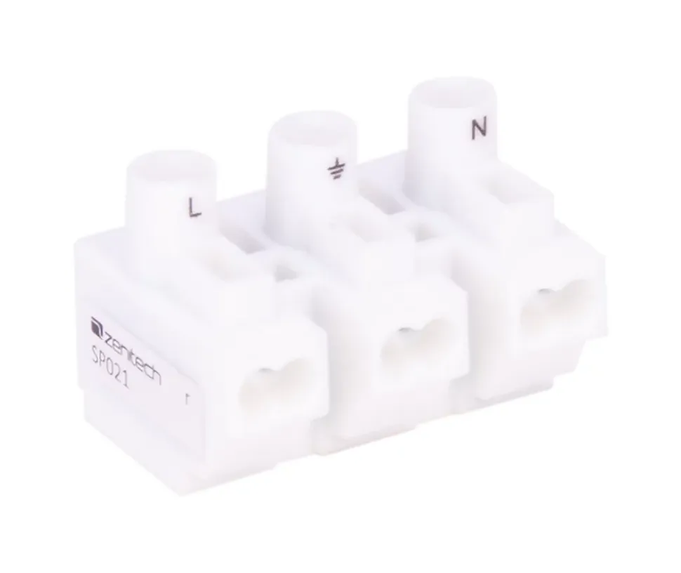 Connectique de luminaire / domino 3 pôles - Zenitech