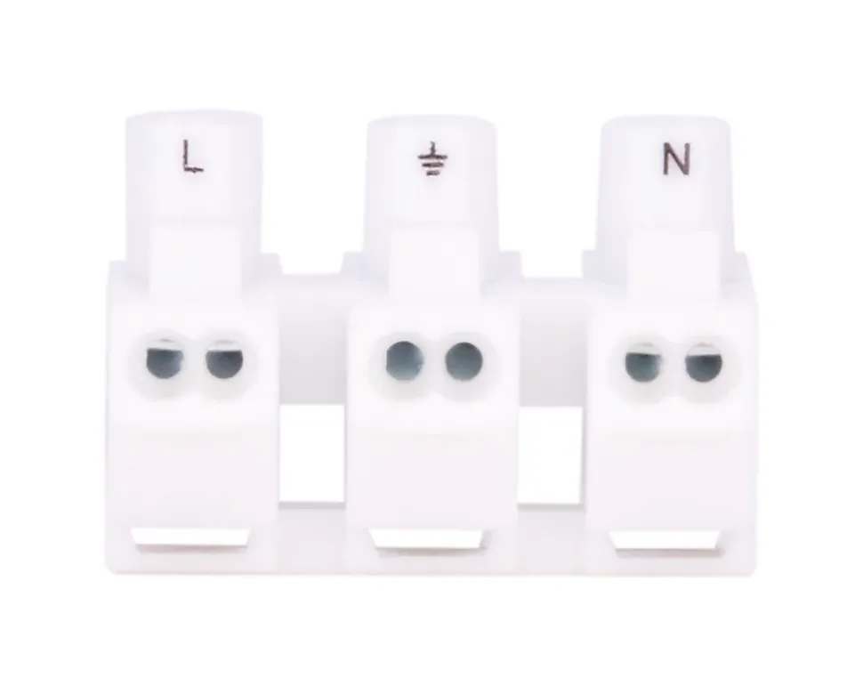 Connectique de luminaire / domino 3 pôles - Zenitech