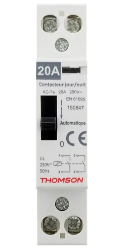 Contacteur jour-nuit - 20A NF - Thomson