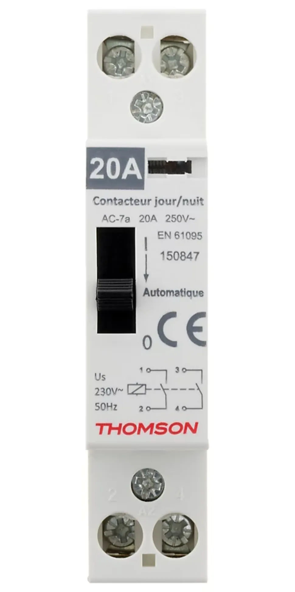 Contacteur jour-nuit - 20A NF - Thomson