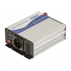 Convertisseur de tension Quasi Sinus 600W 12V230V avec pinces ANTARION