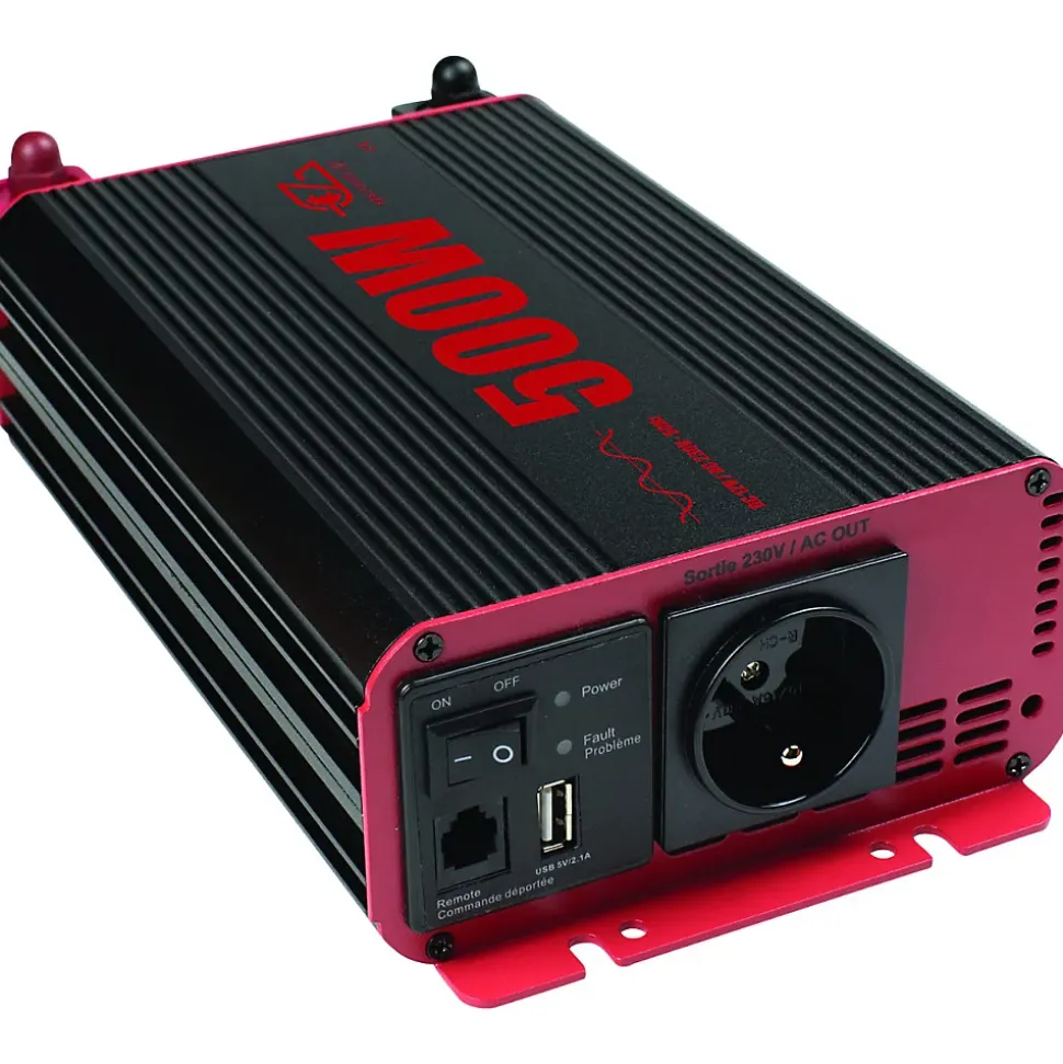 Convertisseur de Tension Pure-Sinus 500W 12V220V Camping-Car EZA