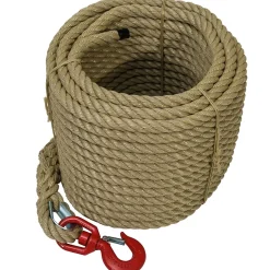 Corde à poulie avec crochet Diamètre20mm x 30 m WERKA PRO
