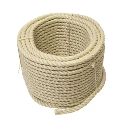 Corde beige polypropylène 50m, Diamètre18mm