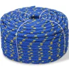 Corde de bateau Polypropylène 8 mm 100 m Bleu