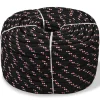 Corde de bateau Polypropylène 8 mm 100 m Noir