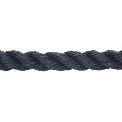 Corde noire polyester 10 mètres WERKA PRO
