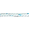 Corde polypropylène 20mm Blanche fil bleu au mètre
