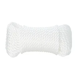 Corde torsadée en polypropylène blanche Diall ø6 mm, 7.5 m