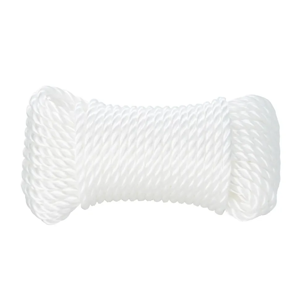 Corde torsadée en polypropylène blanche Diall ø6 mm, 7.5 m