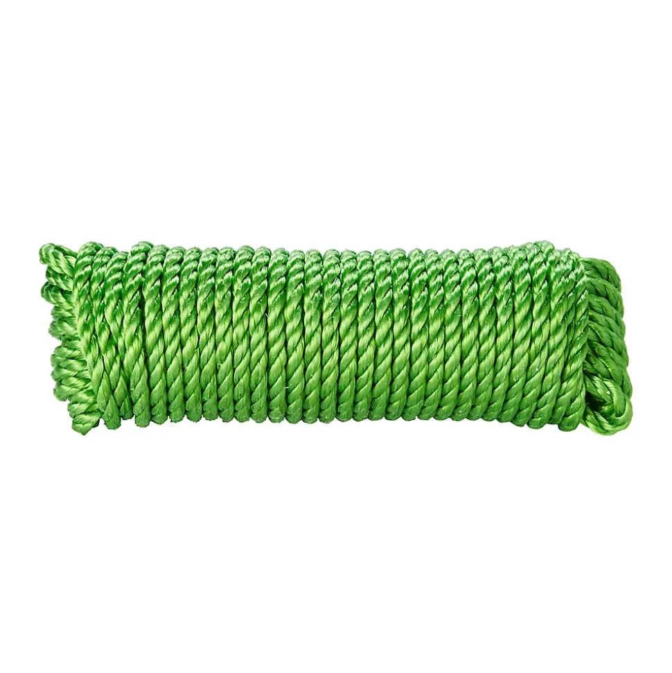 Corde torsadée en polypropylène verte Diall ø10 mm, 7.5 m