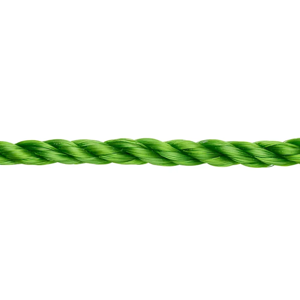 Corde torsadée en polypropylène verte Diall ø10 mm, 7.5 m