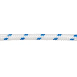 Corde tressée en polypropylène blanche et bleue DIALL ø10mm, 15 m