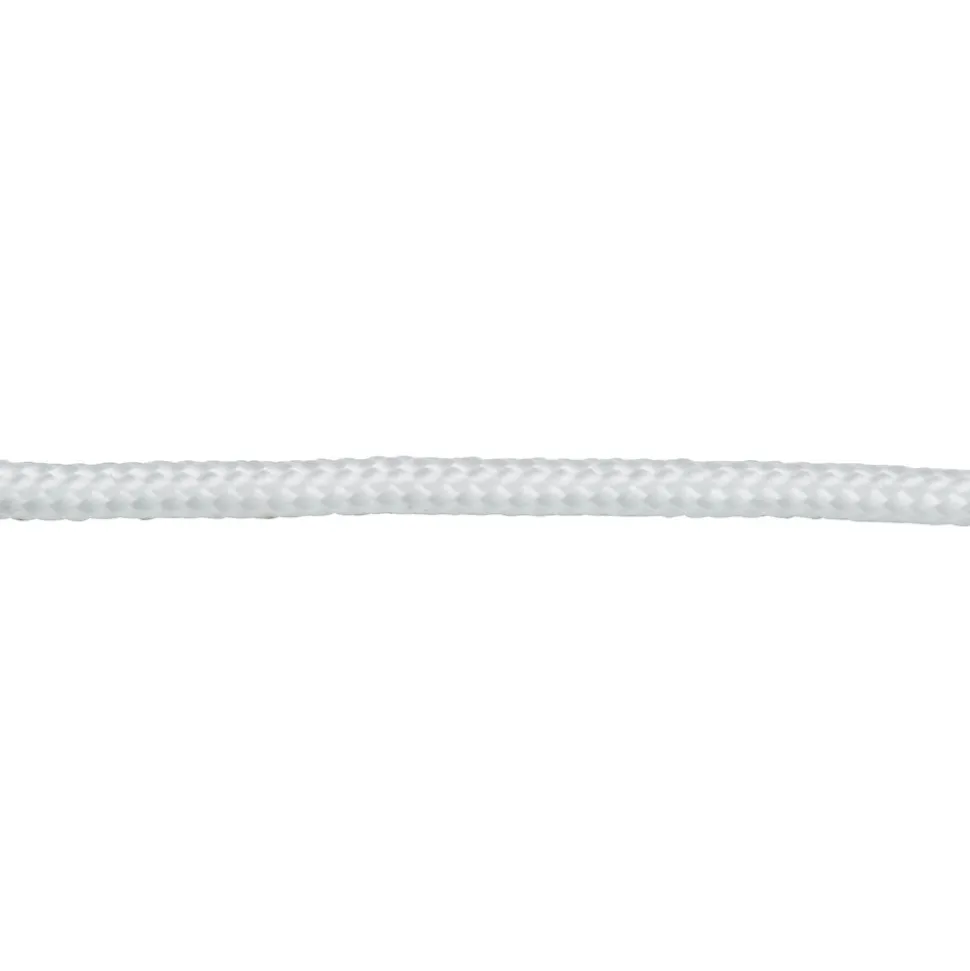 Corde tressée en polypropylène blanche DIALL ø4 mm, 10 m