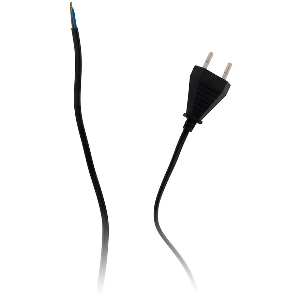 Cordon + interrupteur luminaire 1,5m - Noir - Zenitech