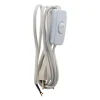 Cordon + interrupteur luminaire 1,5m - Blanc - Zenitech