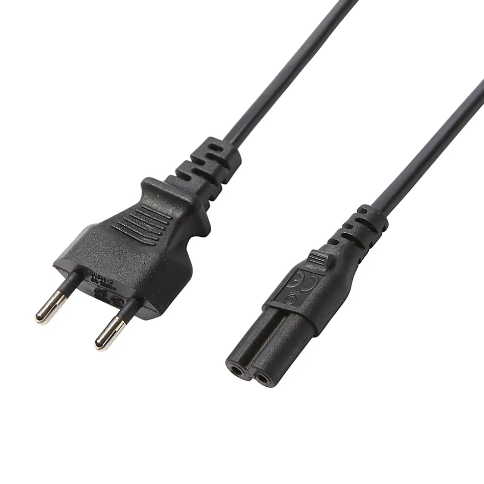 Cordon câble radio 2 m 575W noir Diall