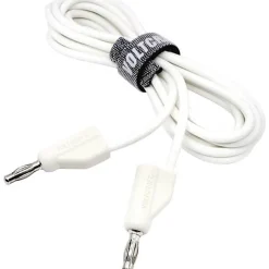 Cordon de mesure ultra-flexible 4 mm banane mâle - 10 A, accessoire de mesure pour électricien, garantie 3 ans.